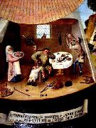 Hieronymus Bosch The Seven Deadly Sins and the Four Last Things oil painting